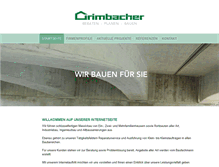Tablet Screenshot of grimbacher.de
